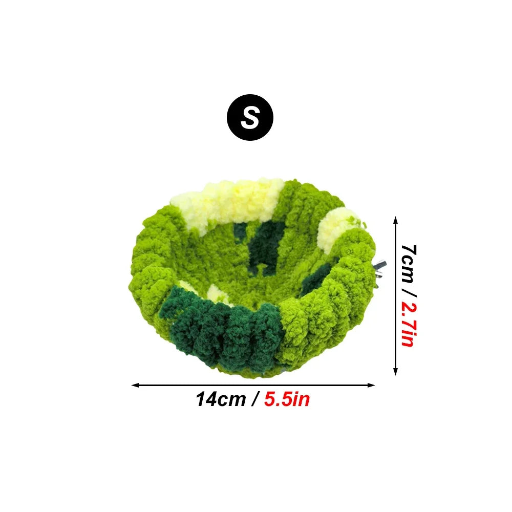 Plush Bird Nest Bed For Parrots And Small Pets