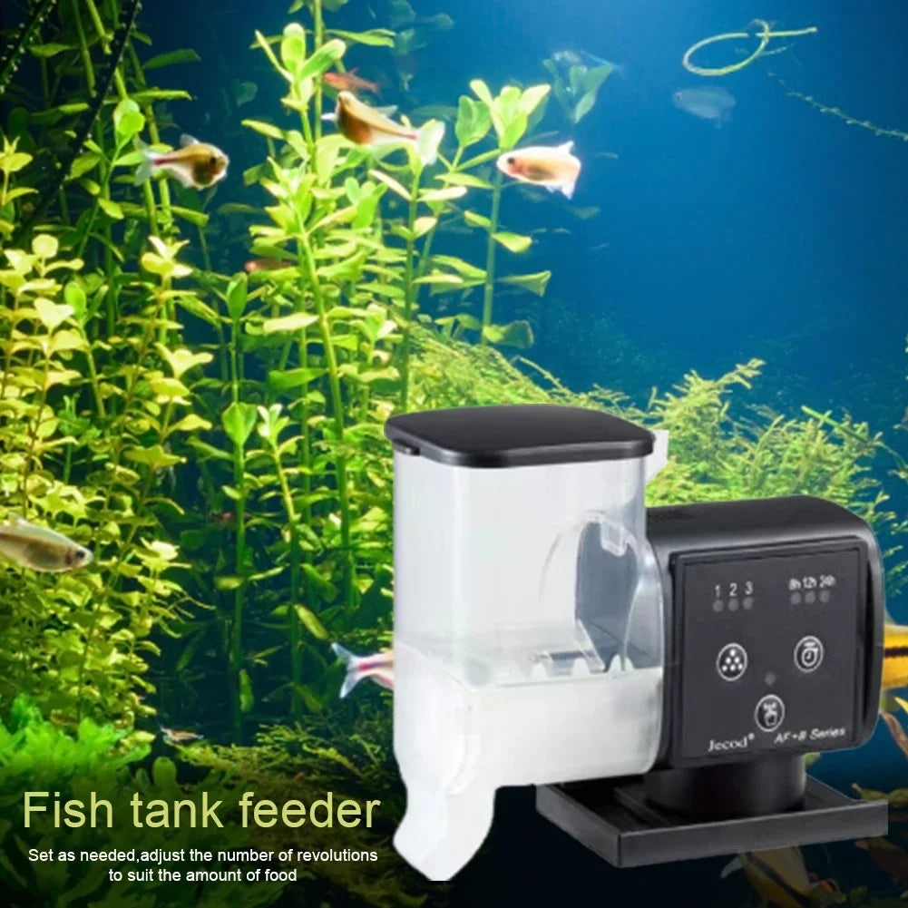 Automatic Fish Feeder With Timer Dispenser