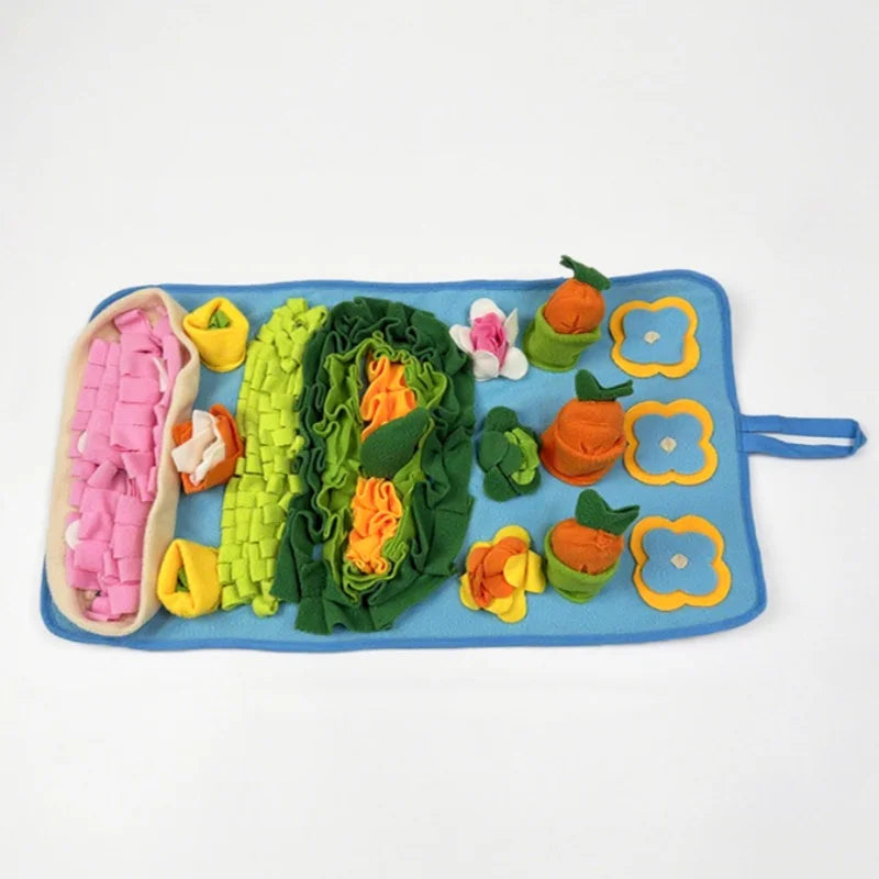 Booteely Dog Snuffle Mat Interactive Puzzle Feeding Rug