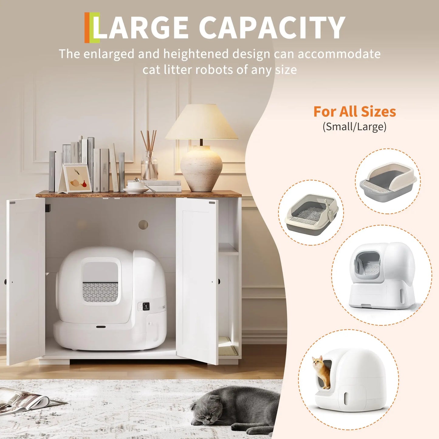Litter Enclosure For Litter Robot 3 And 4