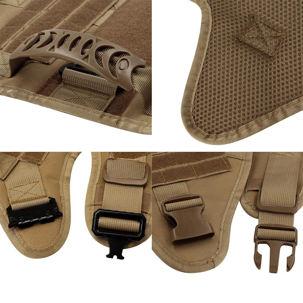 Padded Dog Harness And Leash Set For Training Walking