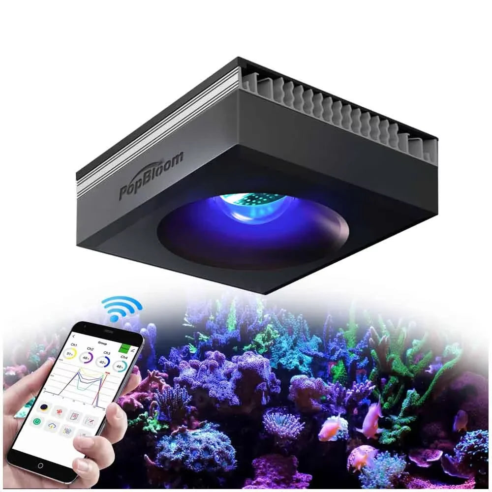RL90 RL180 WiFi Full Spectrum Aquarium Light for Reef