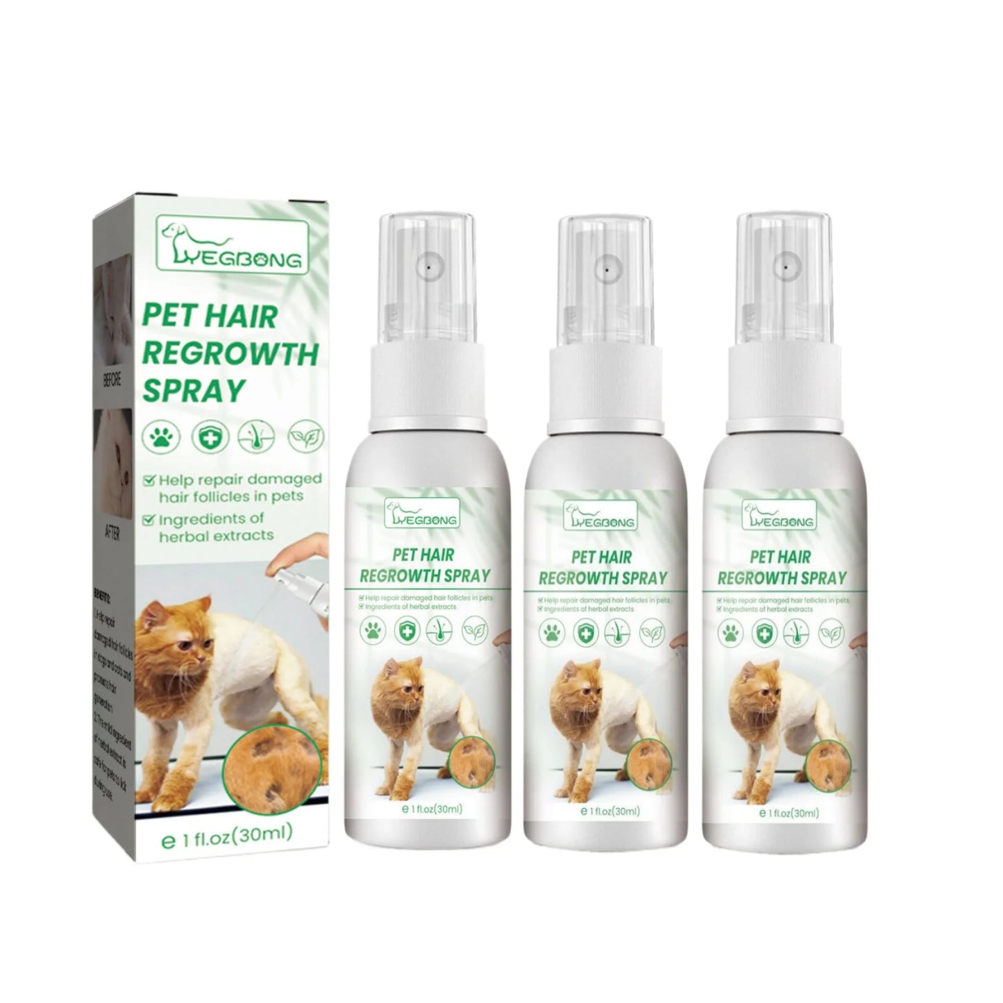 DUTRIEUX Cat Detangler Spray for Matted Hair Gentle Soothing Cats