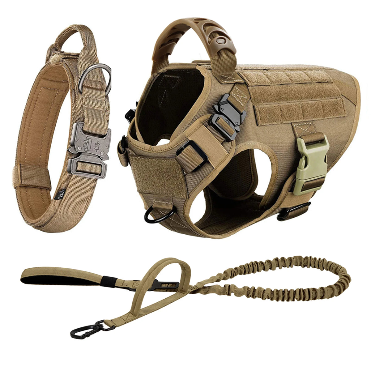 Padded Dog Harness And Leash Set For Training Walking