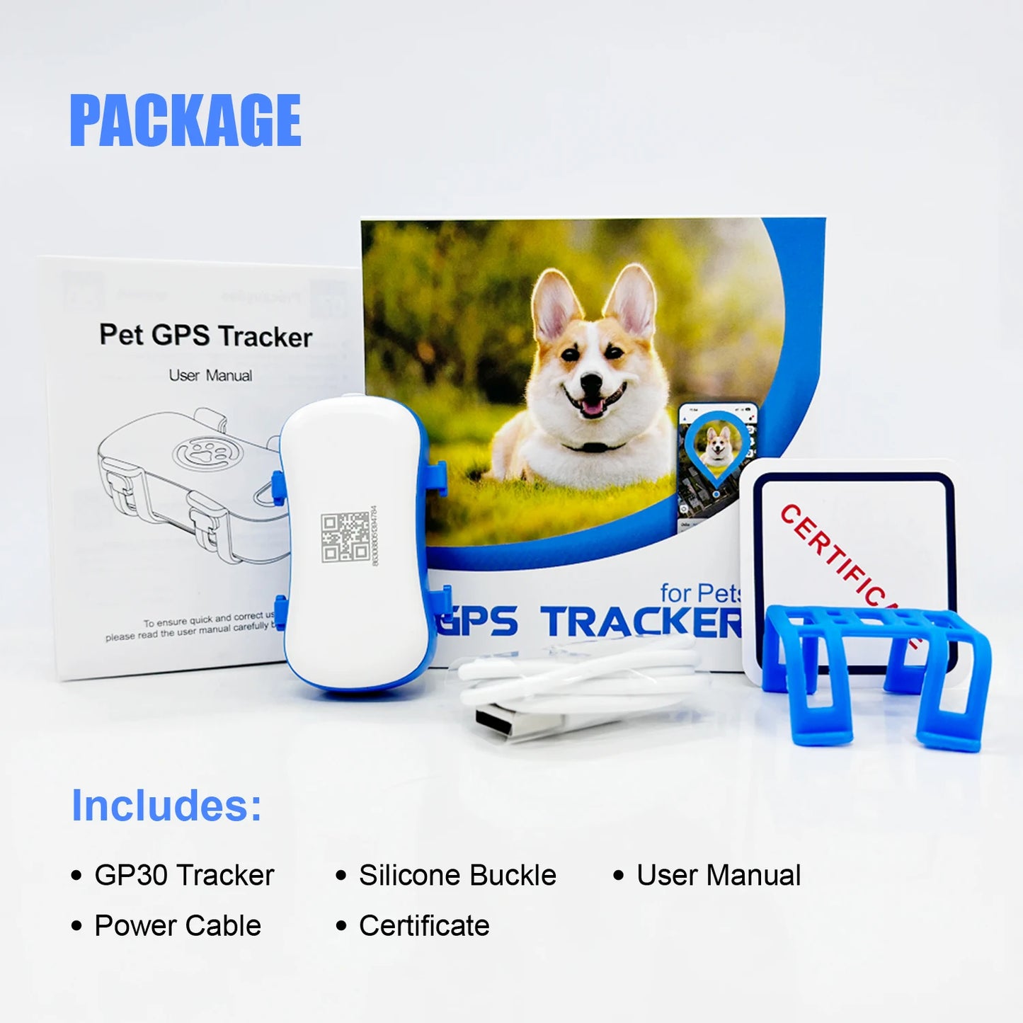 GPS Pet Tracker Real Time Tracking for Pets