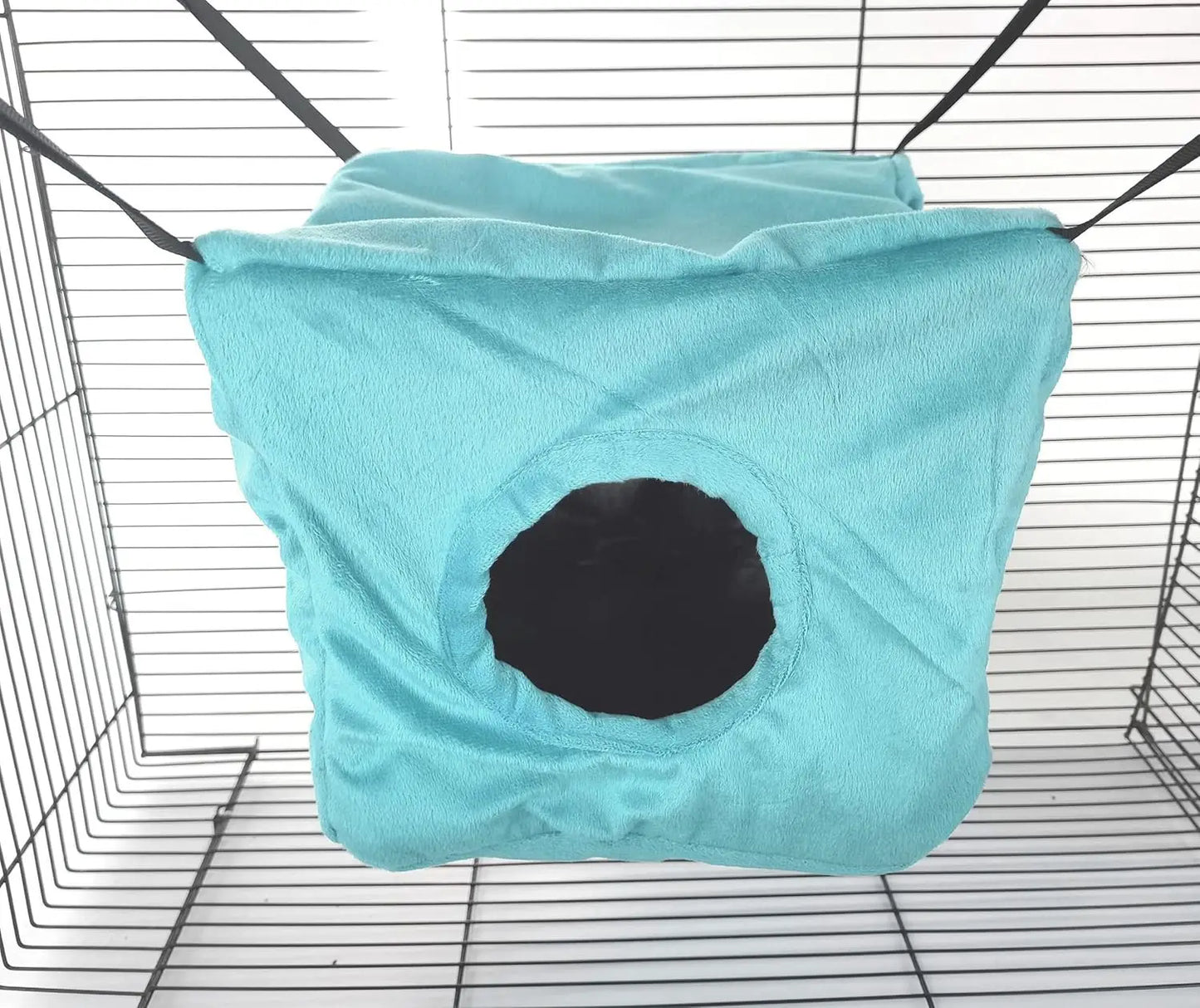 Cozy Plush Triple Bunkbed Hammock Bed for Small Animals