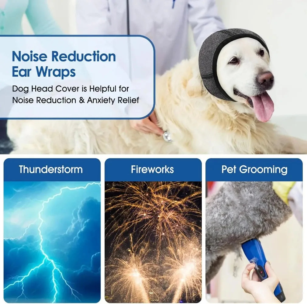 Waterproof Dog Ear Muffs For Swimming Grooming