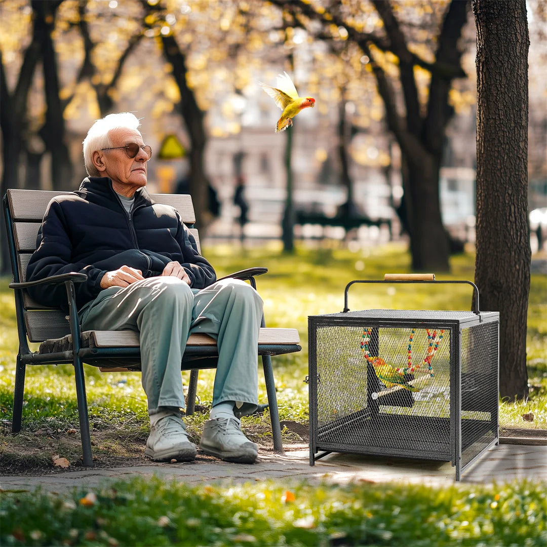 Guangdong Portable Bird Cage Travel Playpen With Hammock