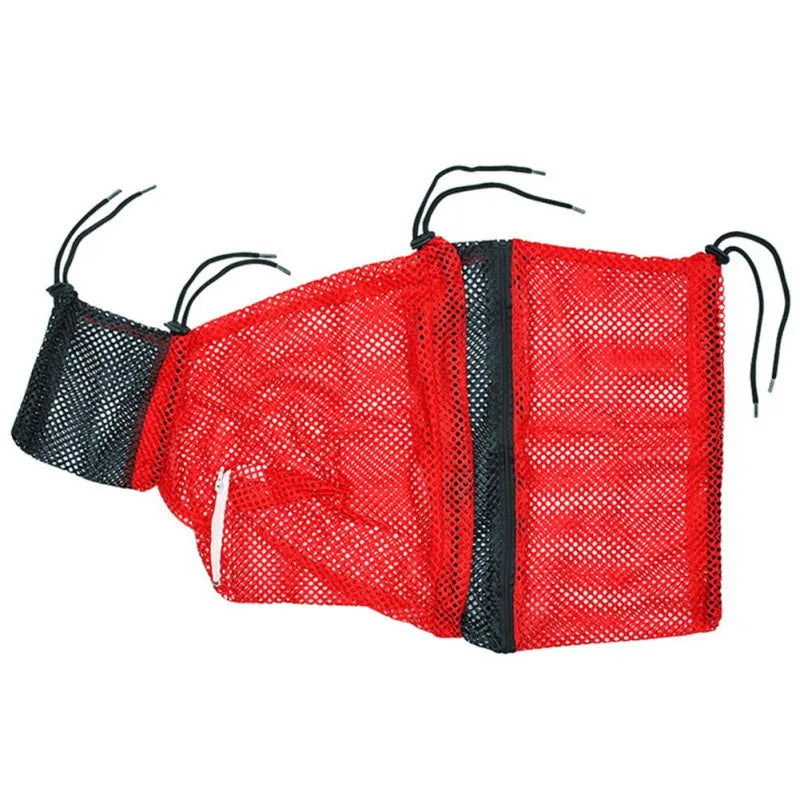 Mesh Cat Groom Bath Bag Adjustable Restraint
