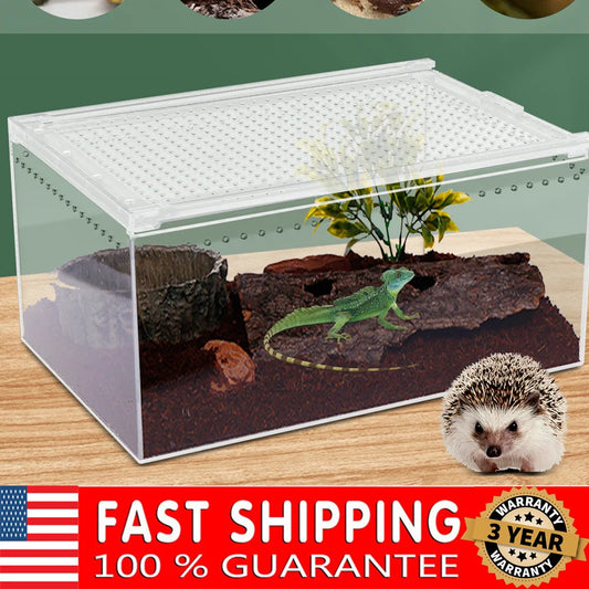 Hign Concerned Magnetic Acrylic Reptile Enclosure Box