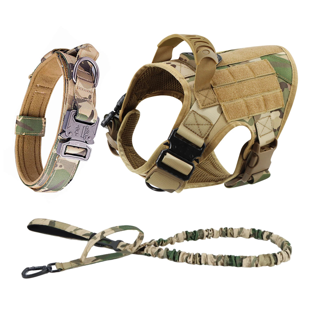 Padded Dog Harness And Leash Set For Training Walking