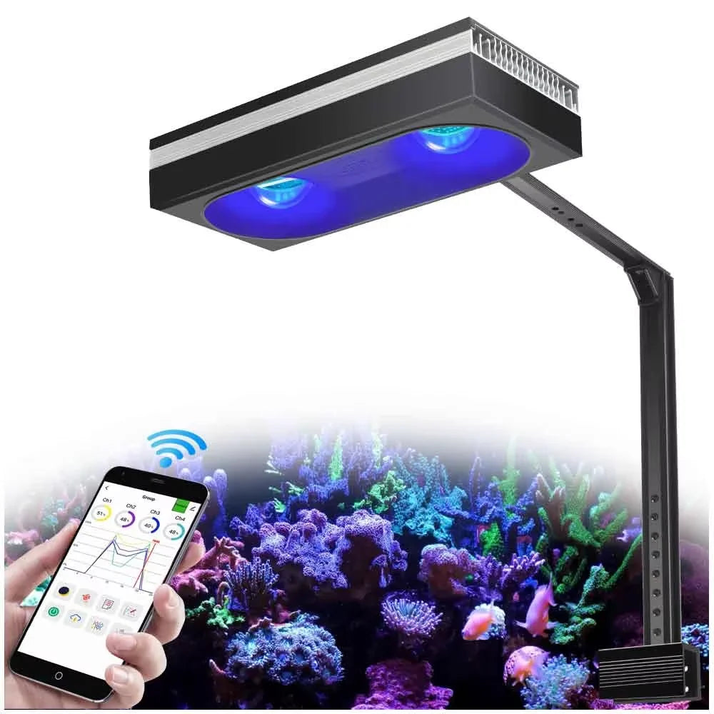 RL90 RL180 WiFi Full Spectrum Aquarium Light for Reef