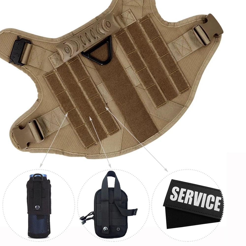 Padded Dog Harness And Leash Set For Training Walking