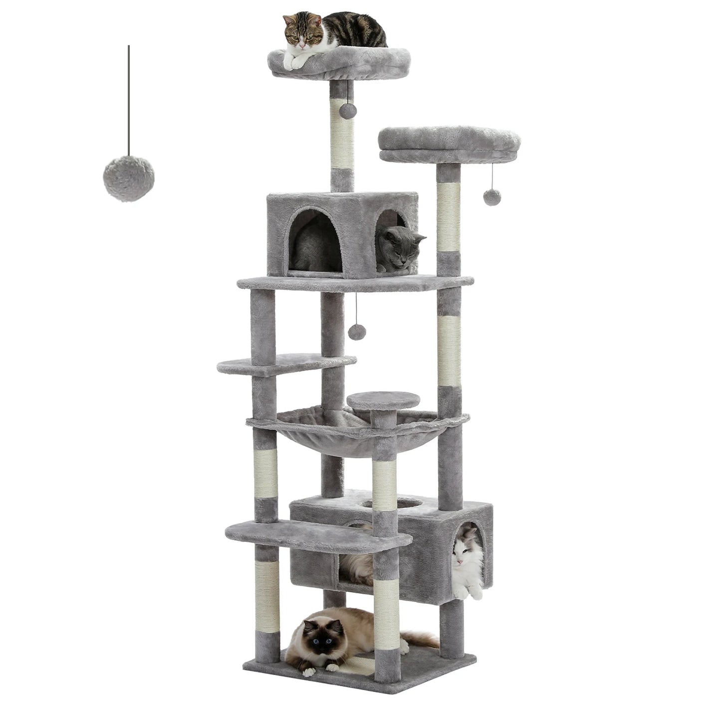 Cat Tree Tower Indoor Scratching Posts and Toys