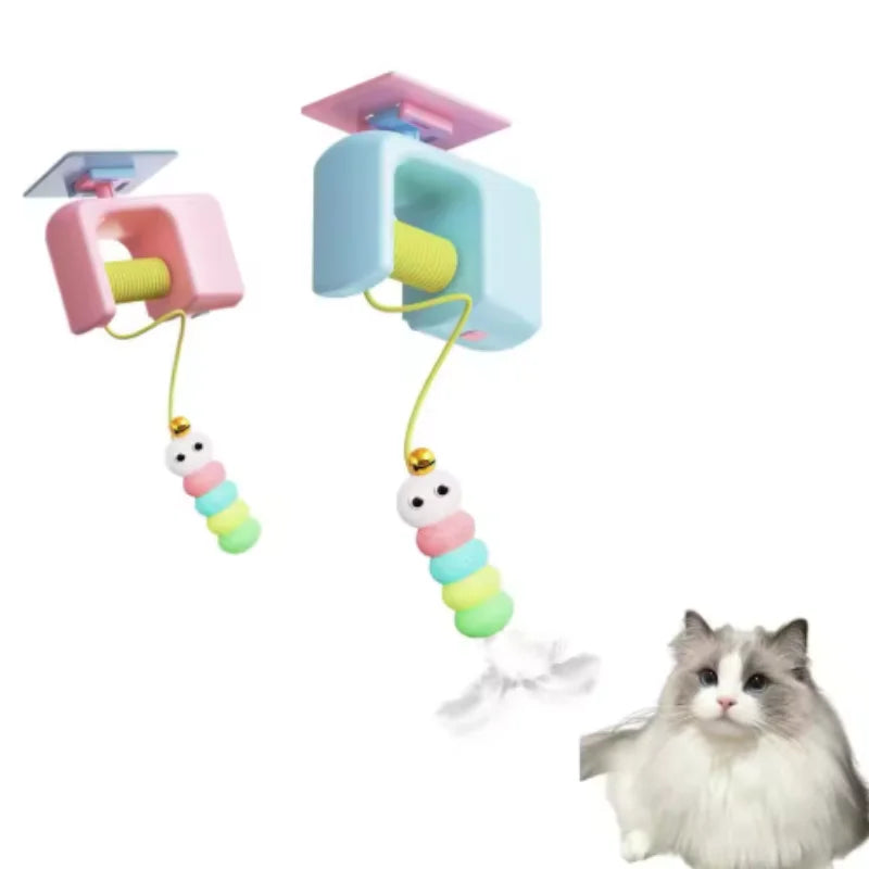Rechargeable Interactive Hanging Cat Toy Flying Bird For Cats