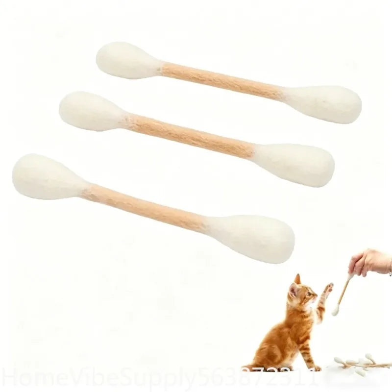 Sisal Cotton Swab Catnip Chew Toy For Cats And Kittens