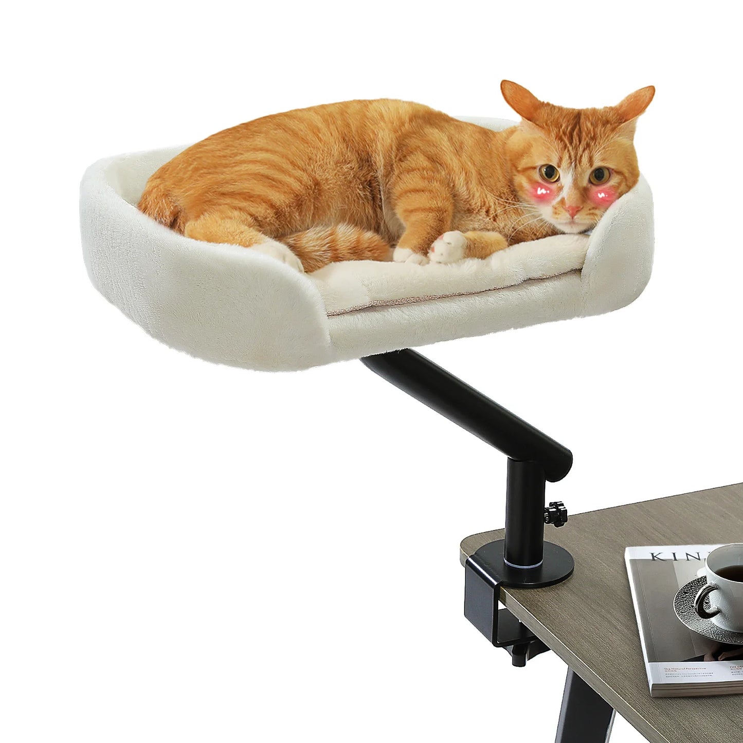 PAWZ Road Cat Desk Bed 360 Rotatable Cat Bed Stand