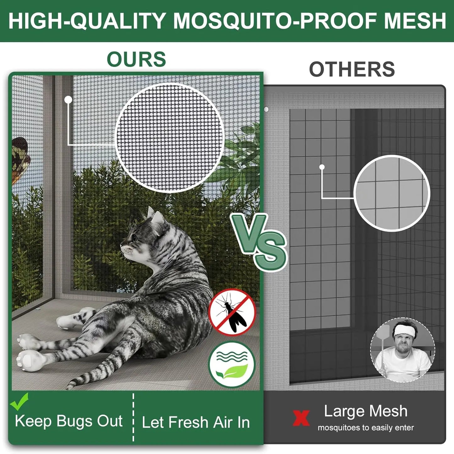 Wooden Cat Window Box Enclosure For Indoor Cats