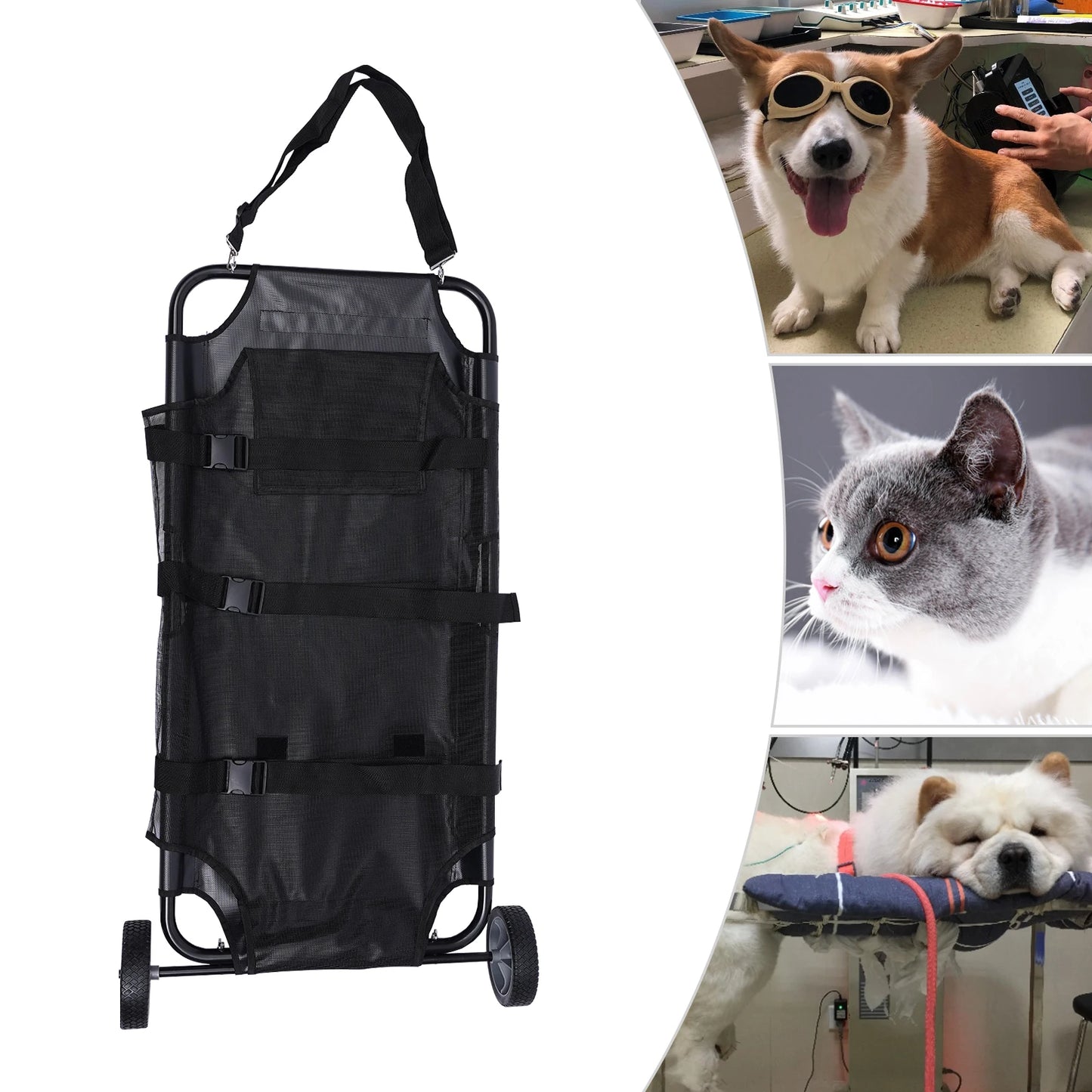 Pet Stretcher Veterinary Transport Bed For Dogs And Cats