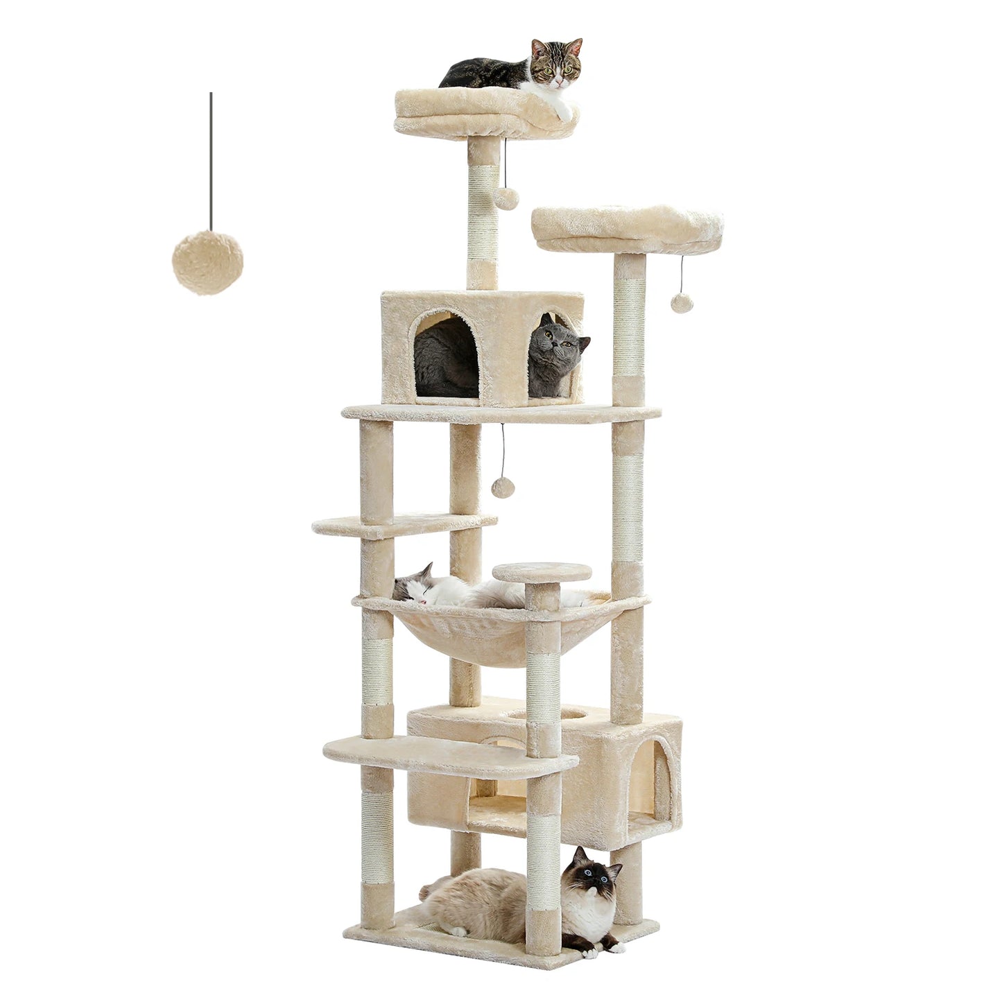 Cat Tree Tower Indoor Scratching Posts and Toys