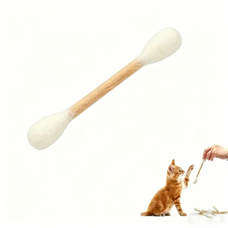 Sisal Cotton Swab Catnip Chew Toy For Cats And Kittens