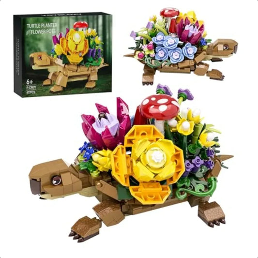 Hign Concerned Chemical Sea Turtle Planter Building Set
