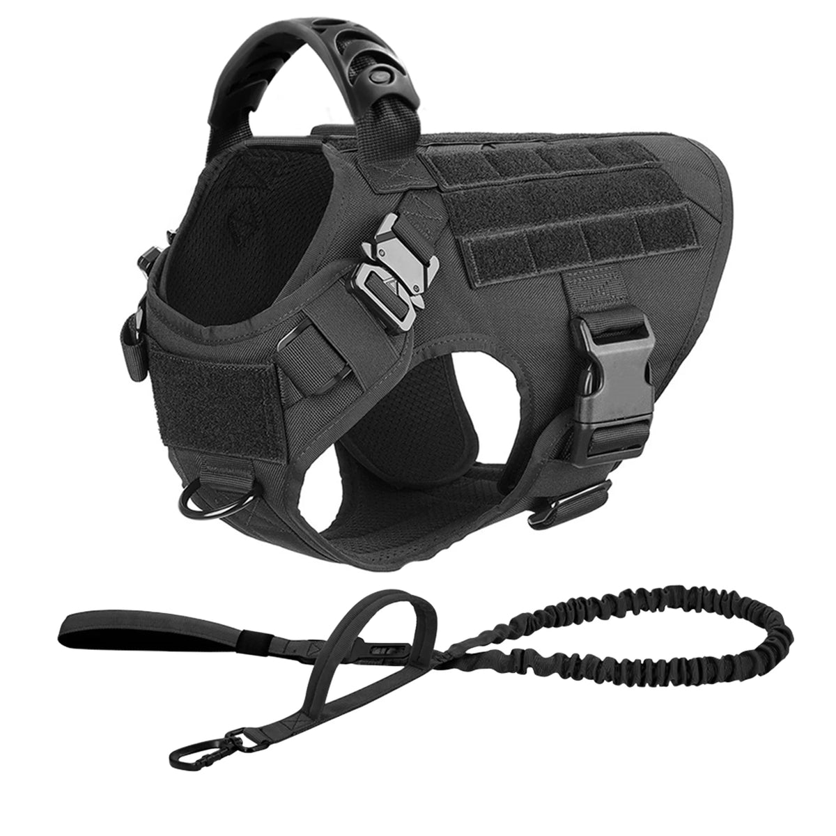 Padded Dog Harness And Leash Set For Training Walking