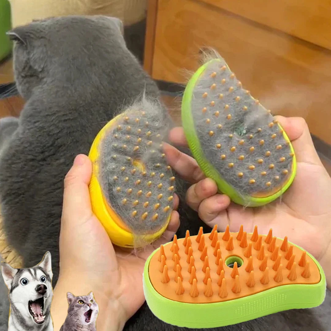 Steamy Brush Electric Sprayer Massage Comb For Cats And Dogs