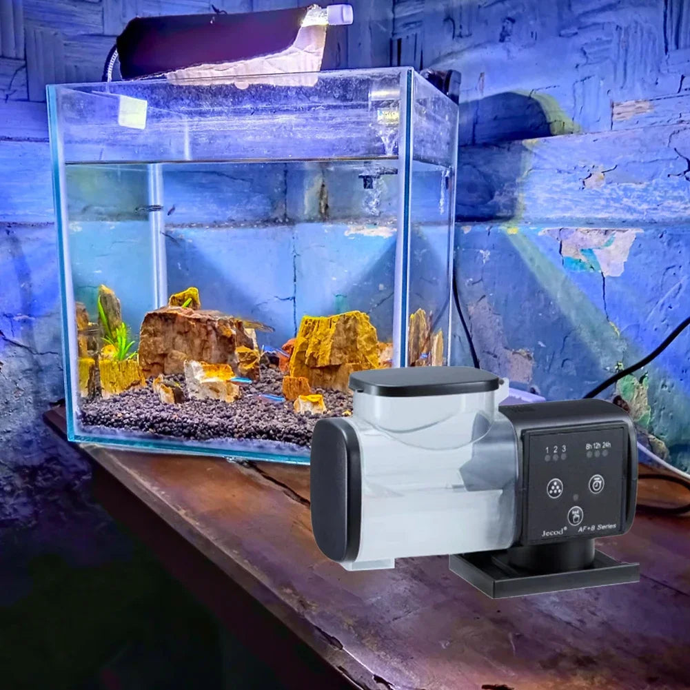 Automatic Fish Feeder With Timer Dispenser