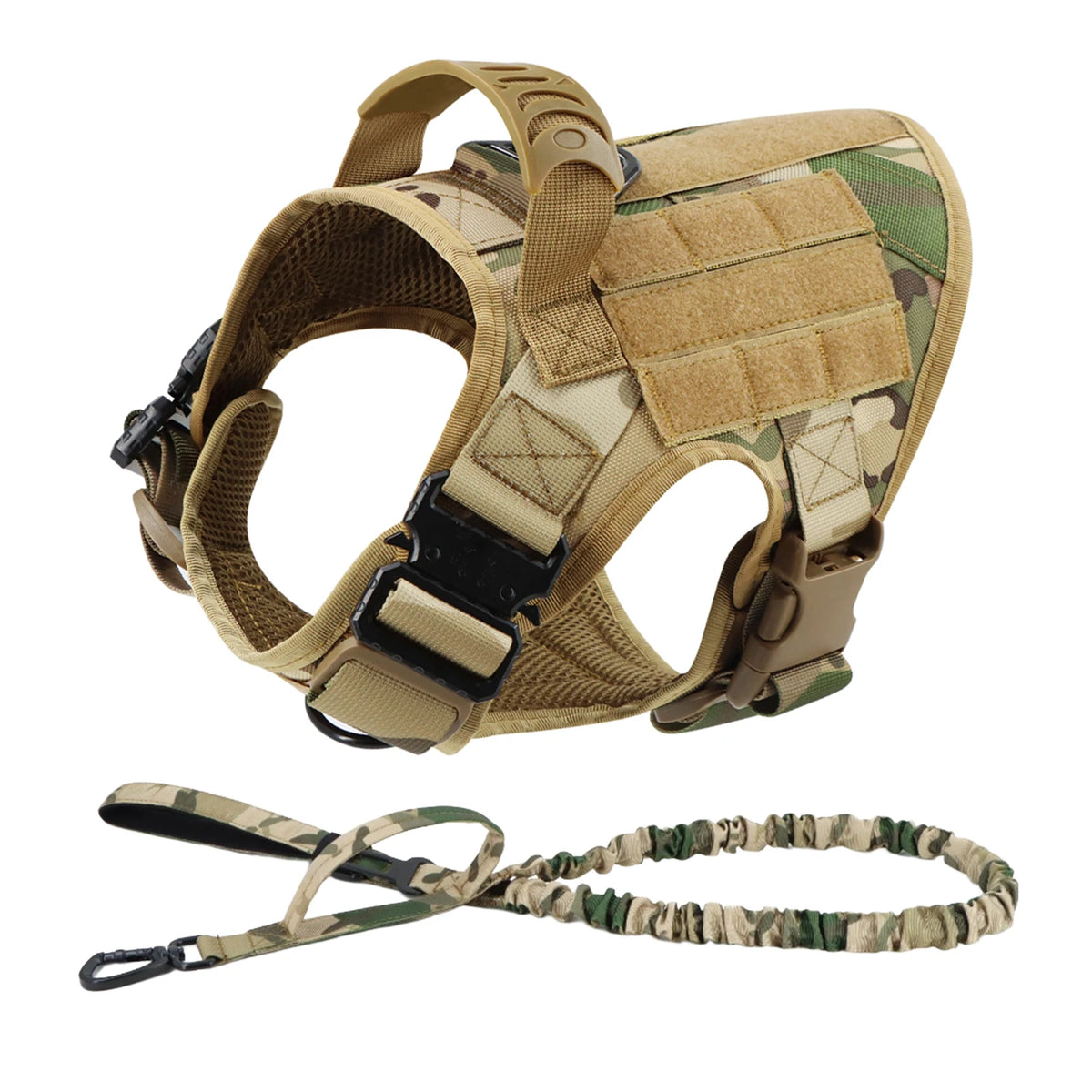 Padded Dog Harness And Leash Set For Training Walking