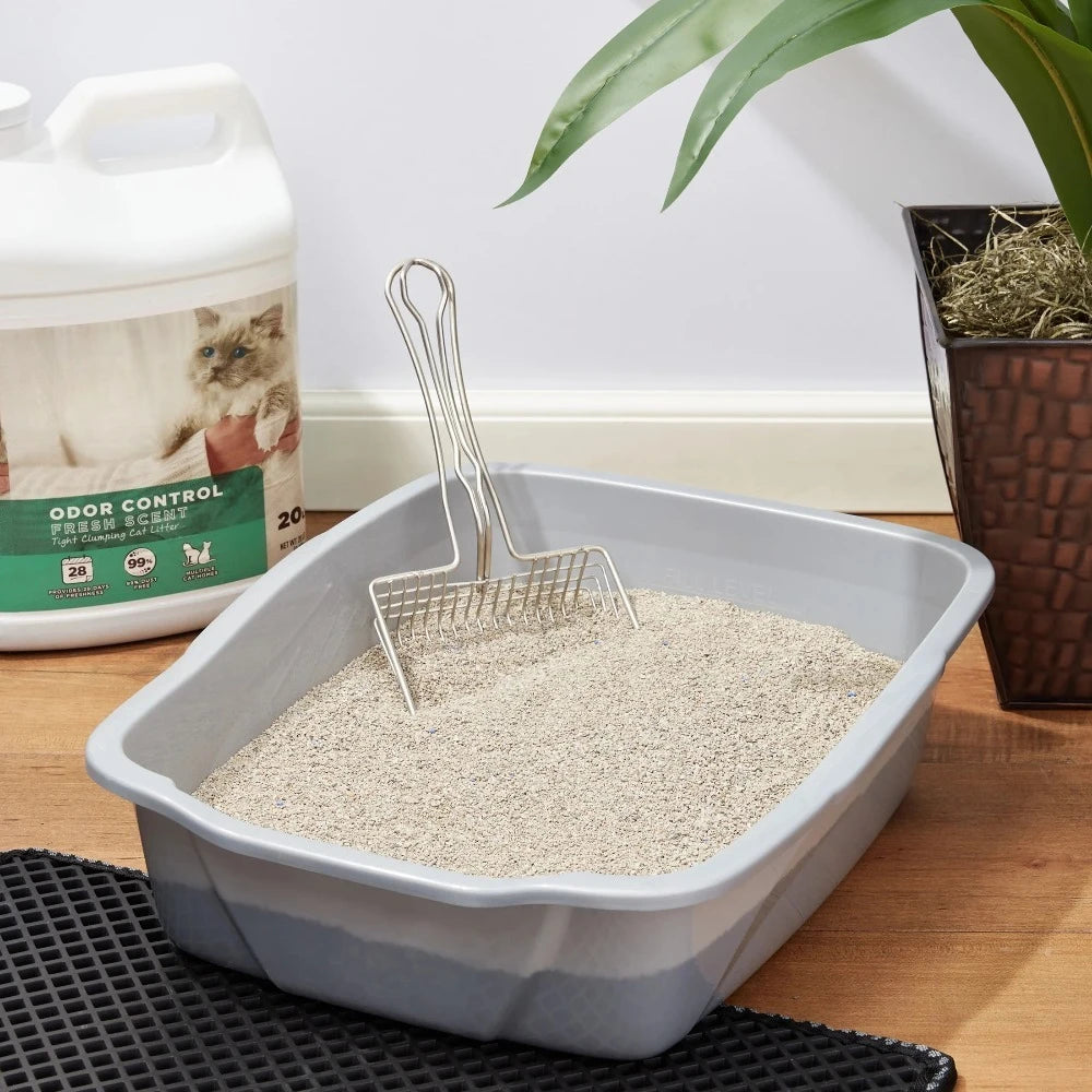 Scoopable Clumping Cat Litter Fresh Scent Multi Cat 4 Pack