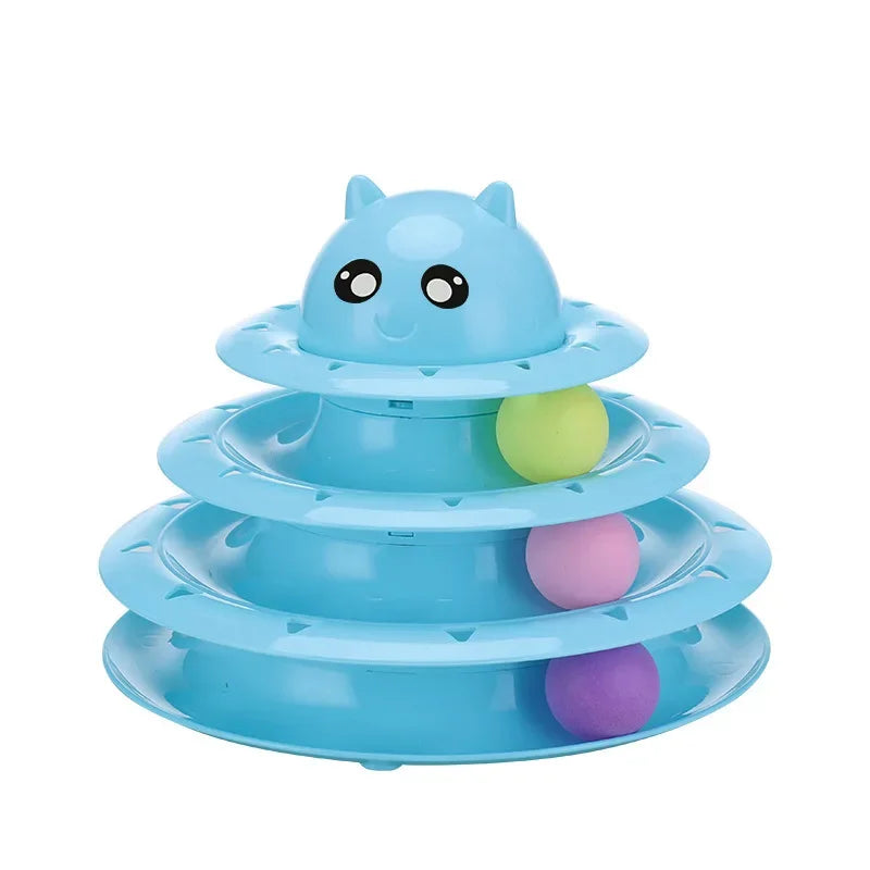 Interactive Cat Toy Tower For Cats And Pets