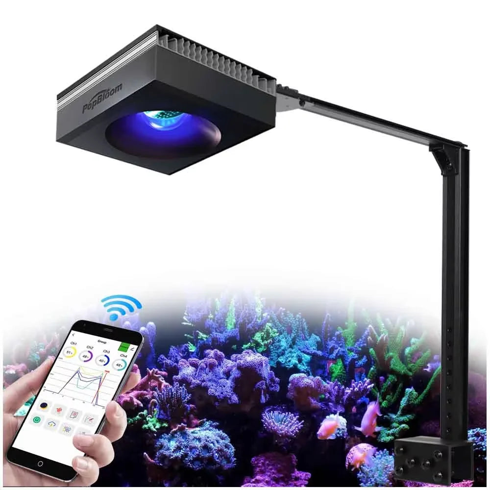 RL90 RL180 WiFi Full Spectrum Aquarium Light for Reef