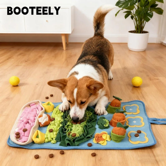 Booteely Dog Snuffle Mat Interactive Puzzle Feeding Rug