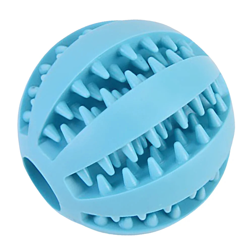 Durable Rubber Dog Puzzle Ball For Teething And Biting Training