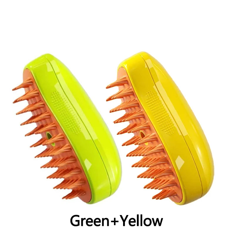 Steamy Brush Electric Sprayer Massage Comb For Cats And Dogs