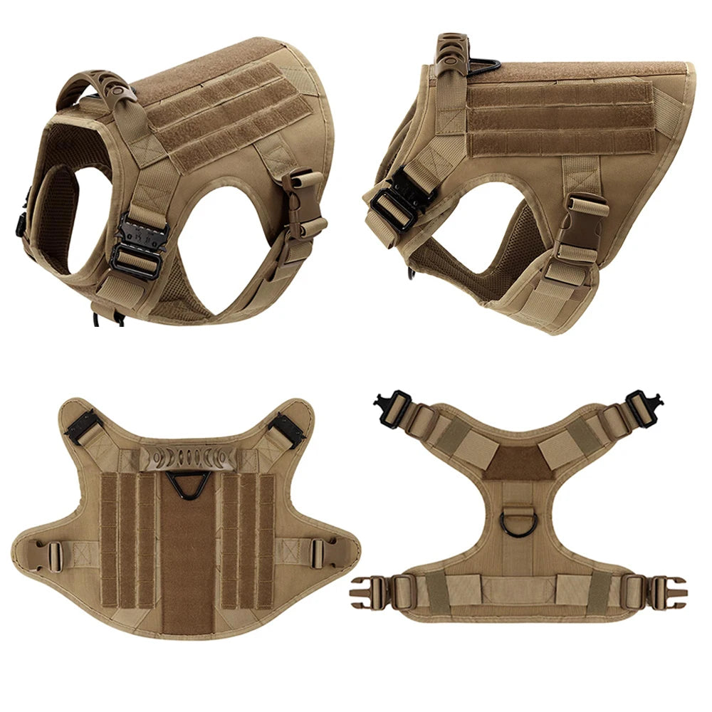 Padded Dog Harness And Leash Set For Training Walking