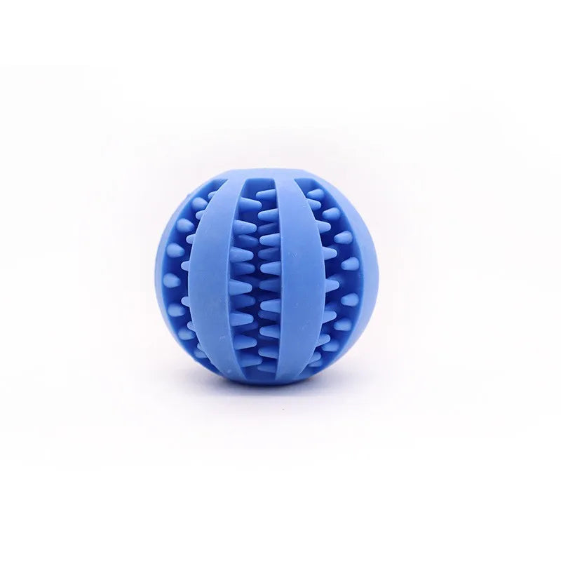 Durable Rubber Dog Puzzle Ball For Teething And Biting Training