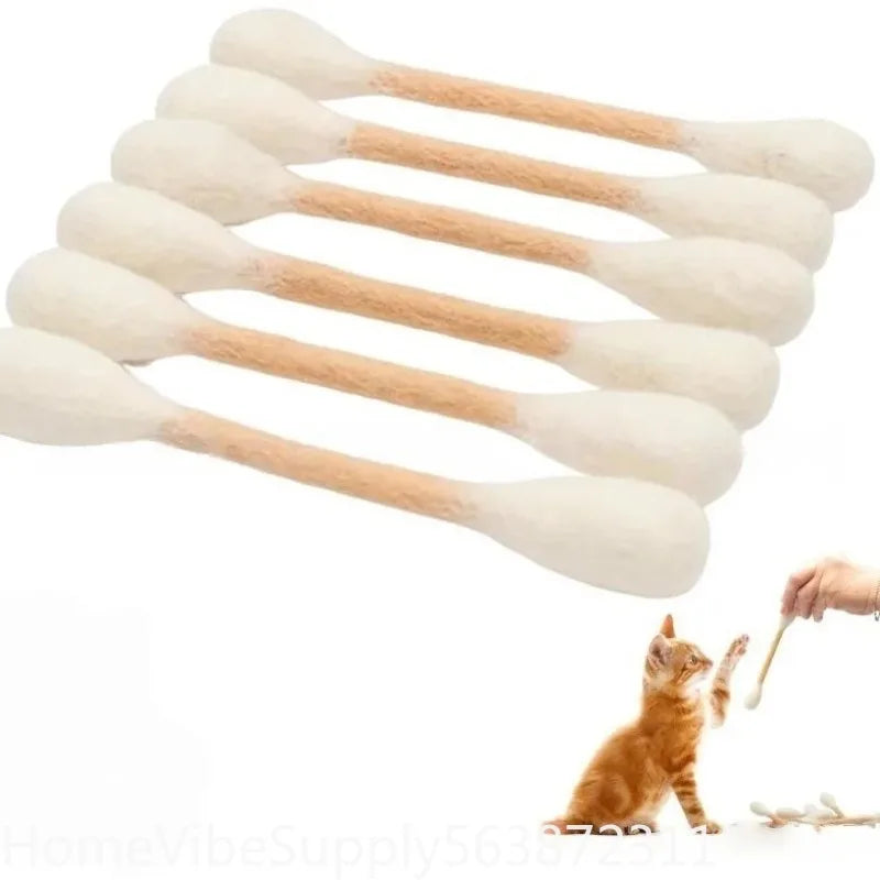Sisal Cotton Swab Catnip Chew Toy For Cats And Kittens