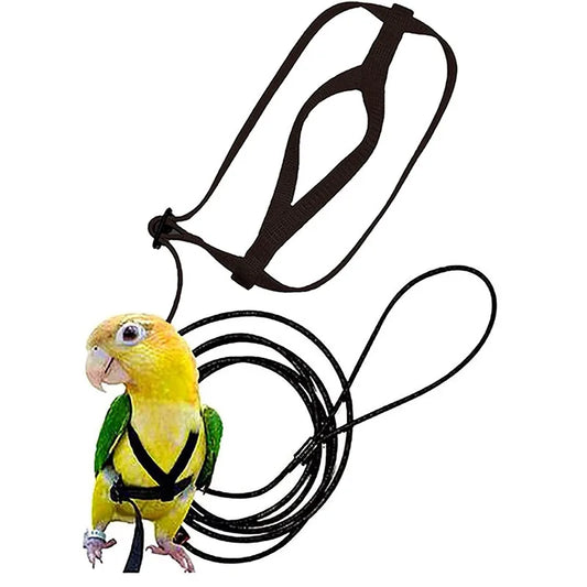 Parrot Bird Harness Leash For Small Birds Training Rope