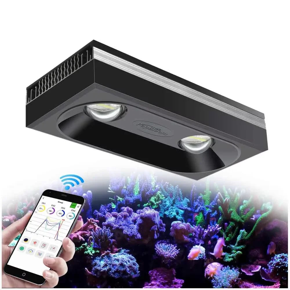 RL90 RL180 WiFi Full Spectrum Aquarium Light for Reef