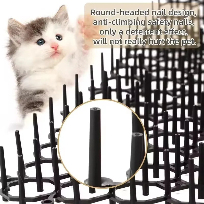 Adjustable Plastic Scat Mat For Garden Cat And Dog Repellent