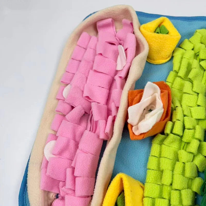 Booteely Dog Snuffle Mat Interactive Puzzle Feeding Rug