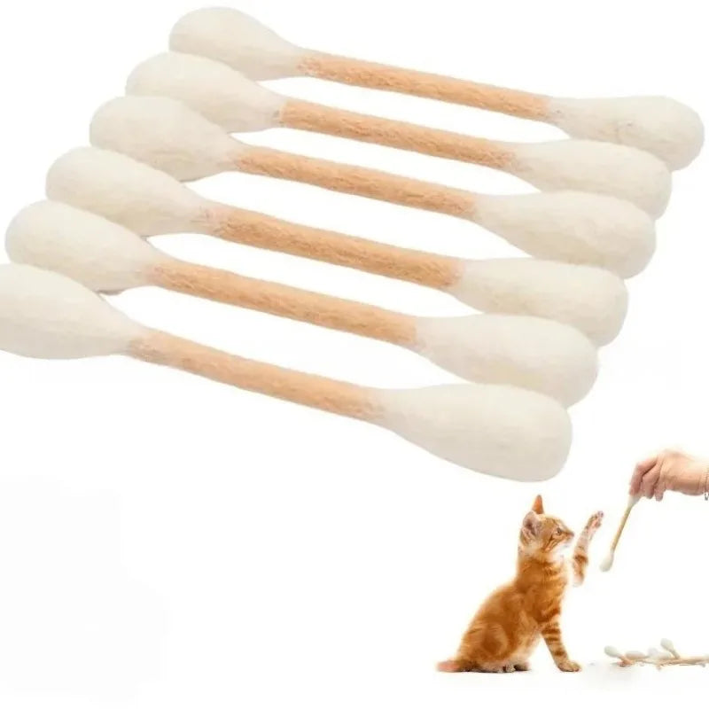 Sisal Cotton Swab Catnip Chew Toy For Cats And Kittens