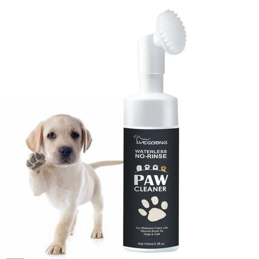 Cleaner Foam For Dogs Cats With Silicone Scrubber