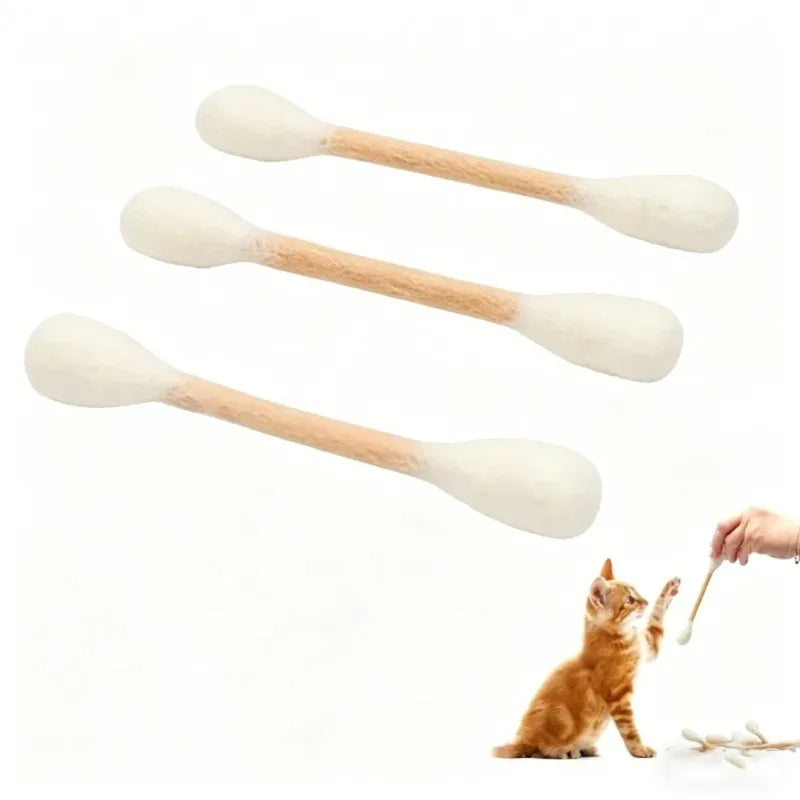 Sisal Cotton Swab Catnip Chew Toy For Cats And Kittens