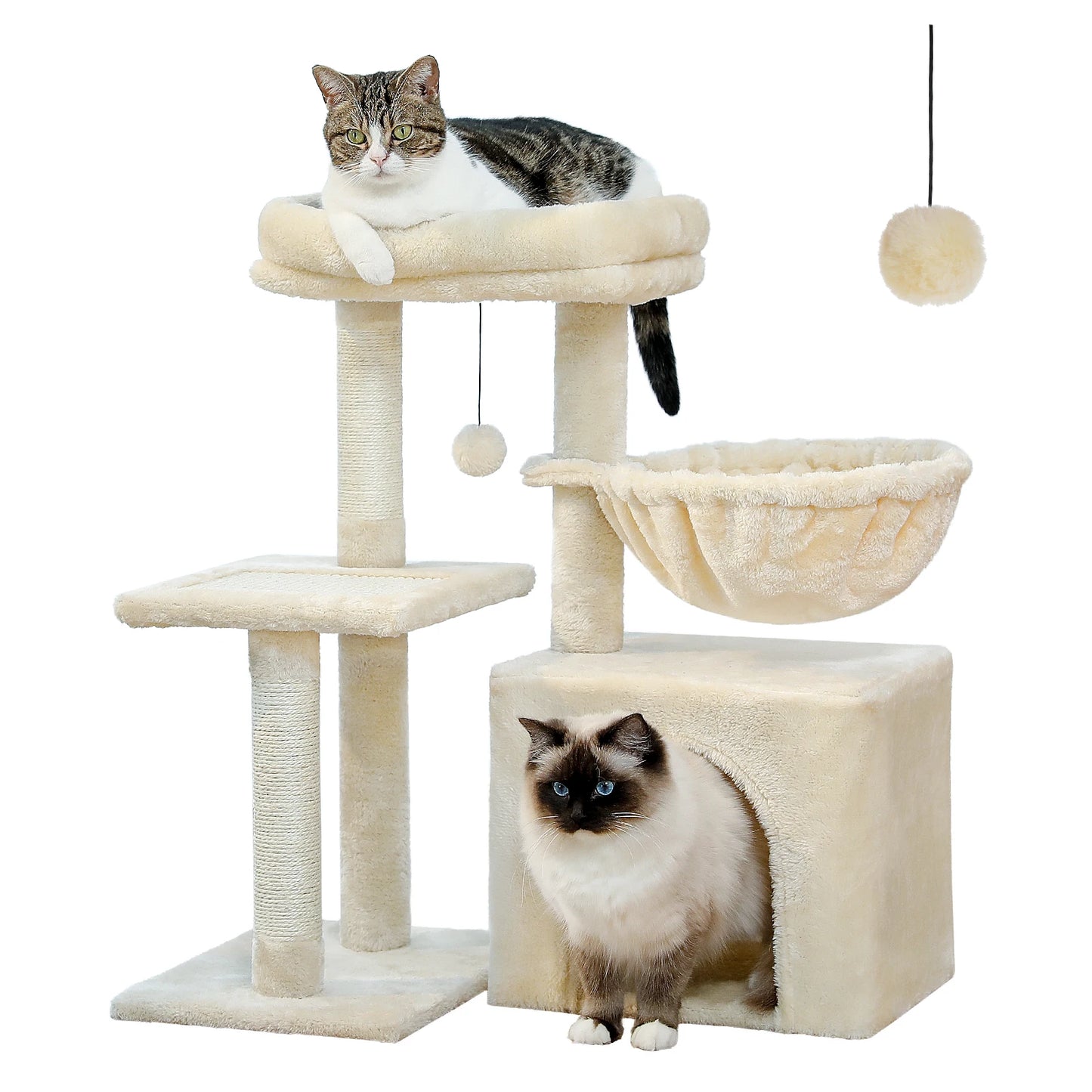 Cat Tree Tower For Indoor Cats Two Styles