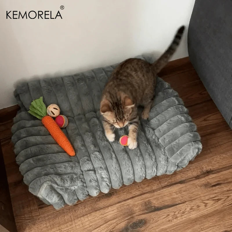Striped Sofa Bed For Cats And Small Dogs