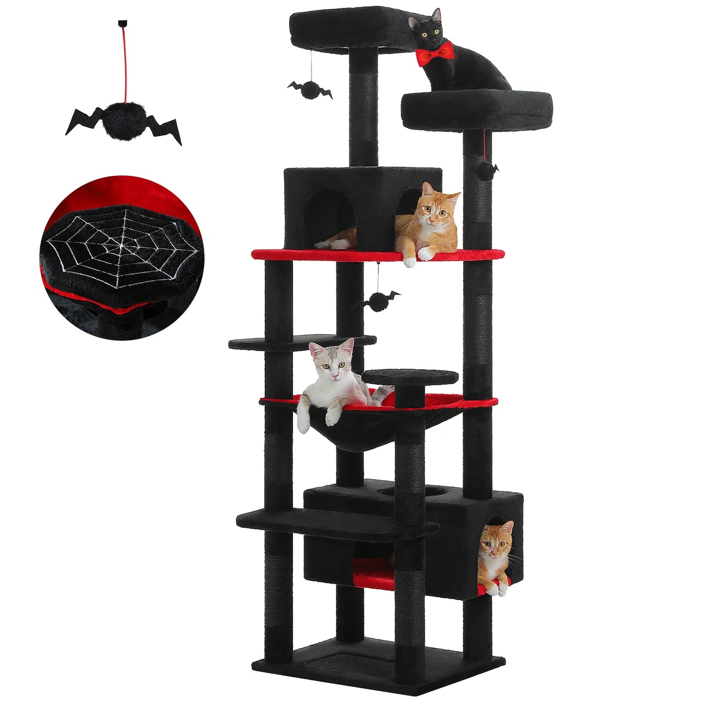 Cat Tree Tower Indoor Scratching Posts and Toys