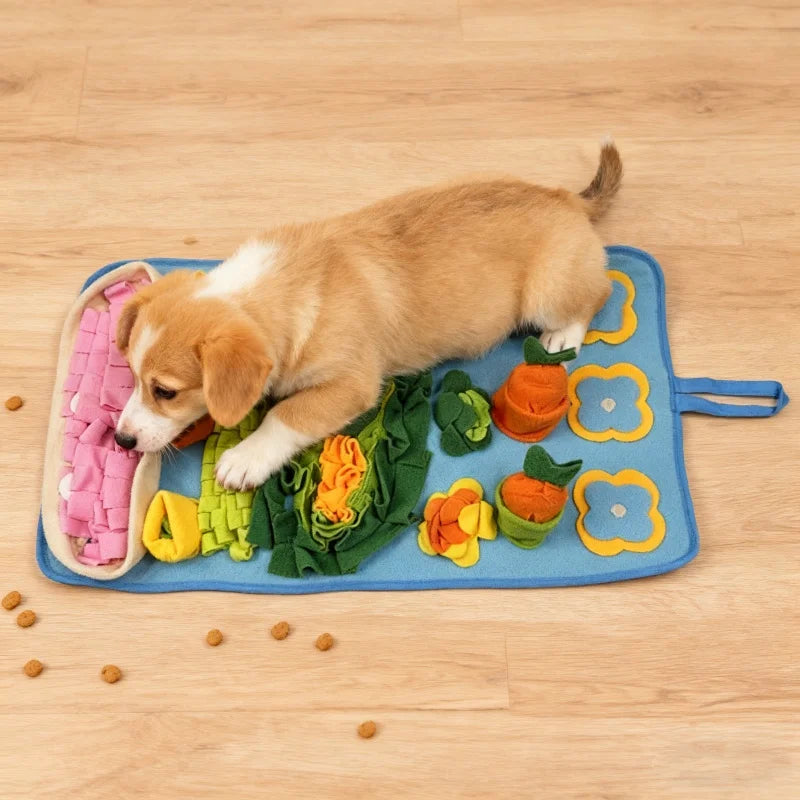 Booteely Dog Snuffle Mat Interactive Puzzle Feeding Rug